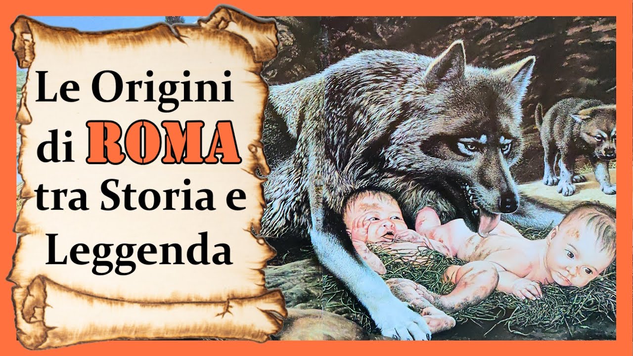 🐺👦👦 LA FONDAZIONE DI ROMA tra Storia e Leggenda 📖