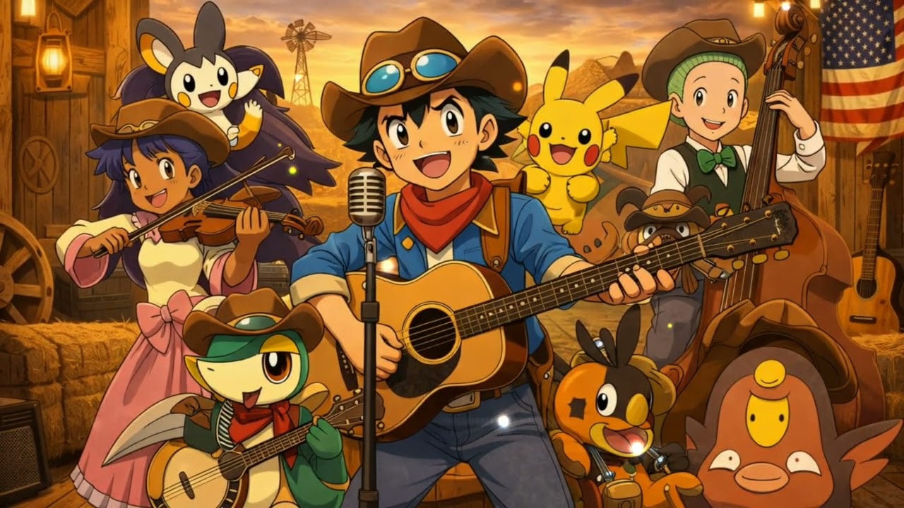 Pokemon - Schwarz und Weiss | Country mix