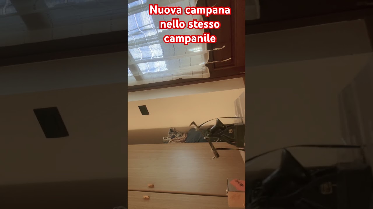Nuova campana nello stesso campanile #campane