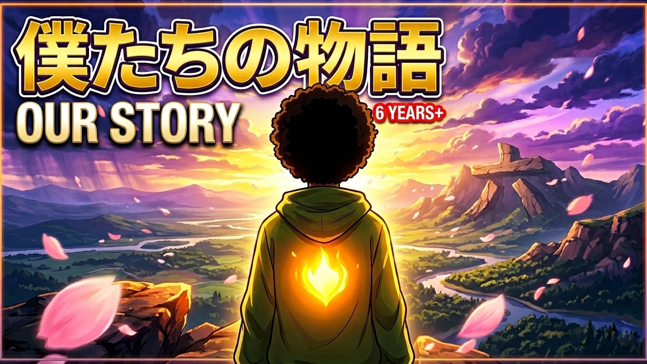 6 Anos Lado a Lado 💙 | Bokutachi no Monogatari (僕たちの物語) – Opening de Anime da Vida Real