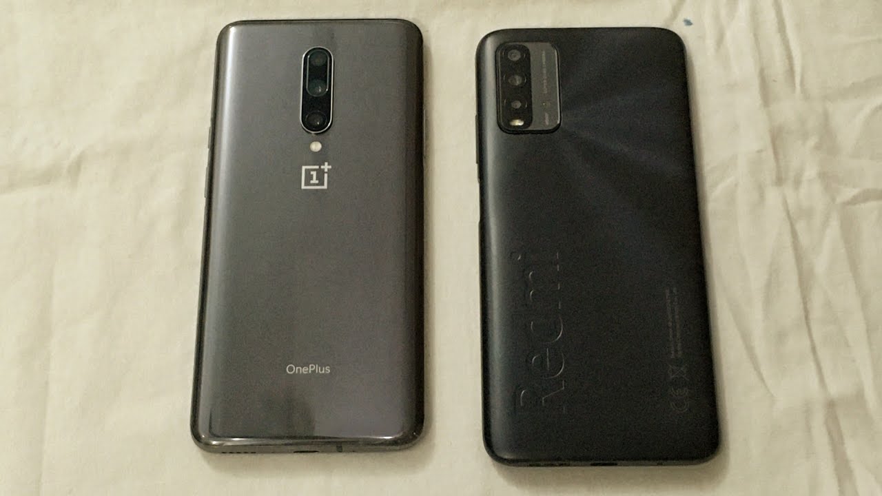 Oneplus 7pro vs Redmi 9T-Speed Comparison#oneplus7#oneplus7pro #redmi9t #oneplus7t #oneplus7t