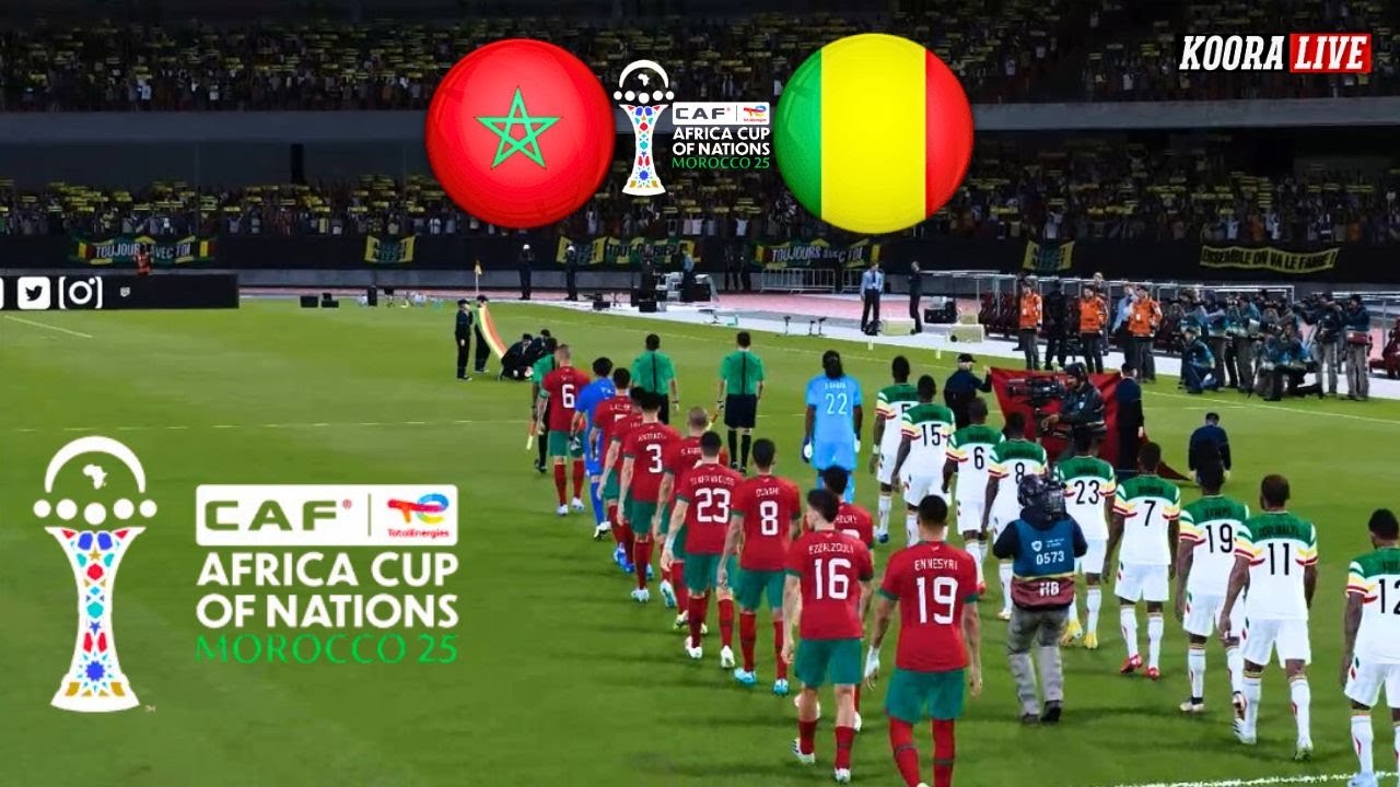 مباراة المغرب ومالي | كأس الأمم الإفريقية 2025 | Morocco vs Mali |  PES Gameplay