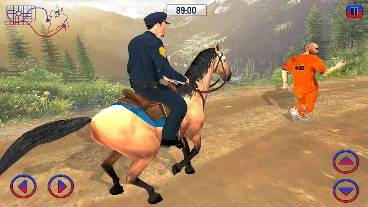 Offroad Police Horse Gangster Chase City Cop Duty (by Collider Game Studio) Android Gameplay [HD]