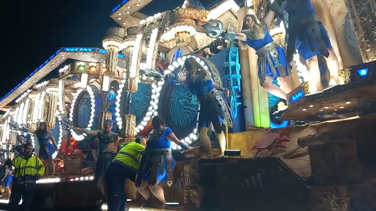 Bridgwater Carnival 2022 - Lime Kiln CC 'Atlantica'