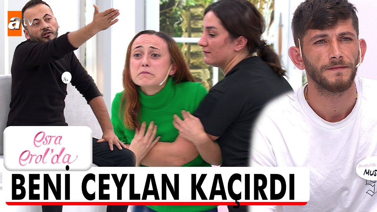 4 çocuk annesi Ceylan'ı kaçıran evli Mustafa canlı yayında!  - Esra Erol'da 10 Kasım 2023