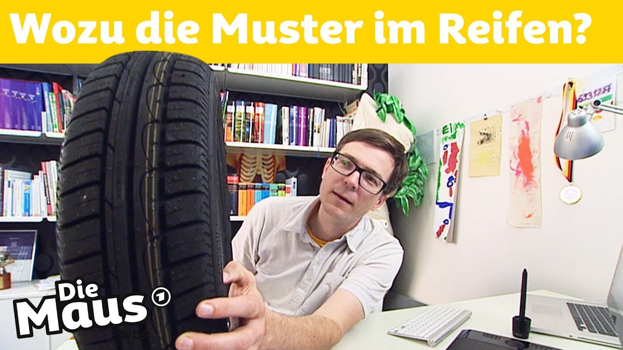 Warum hat der Autoreifen ein Profil? | DieMaus | WDR