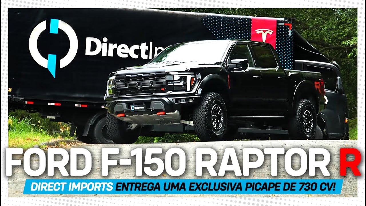 FORD F-150 RAPTOR R: RESISTENTE, DOMINANTE E INCANSÁVEL