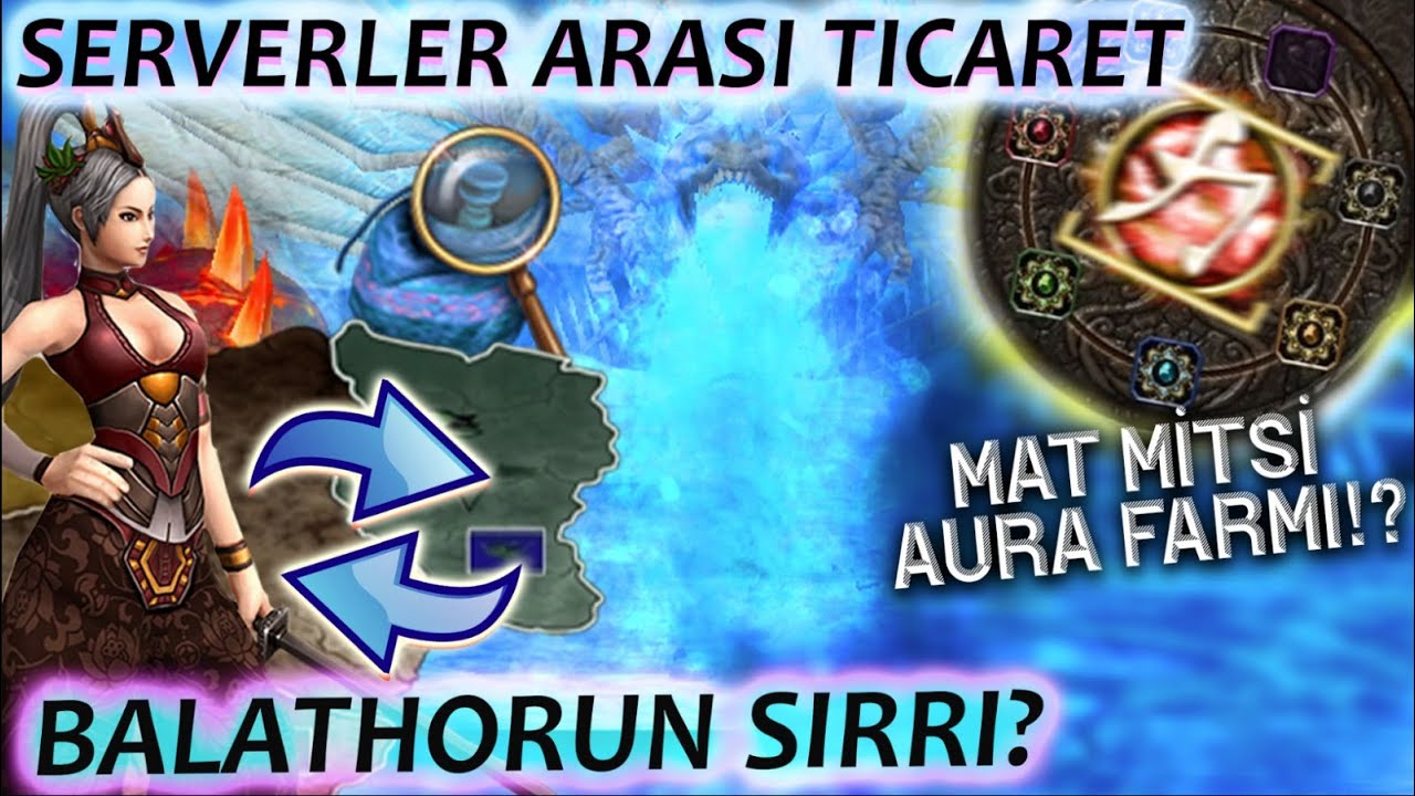METİN2 TR SUNUCULAR ARASI TİCARET l MAT SET AURA l BALATHOR!!!!