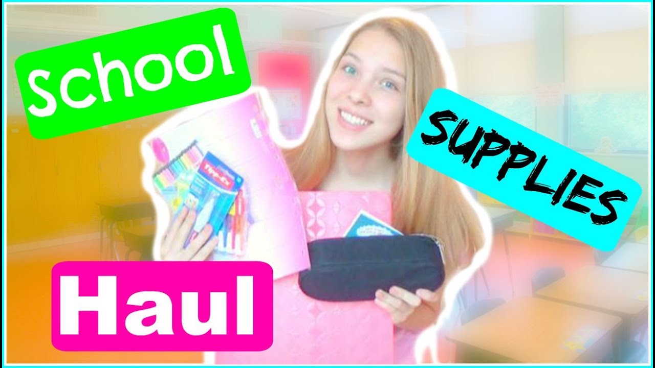SCHOOL SUPPLIES HAUL 2015 #Maggtoschool