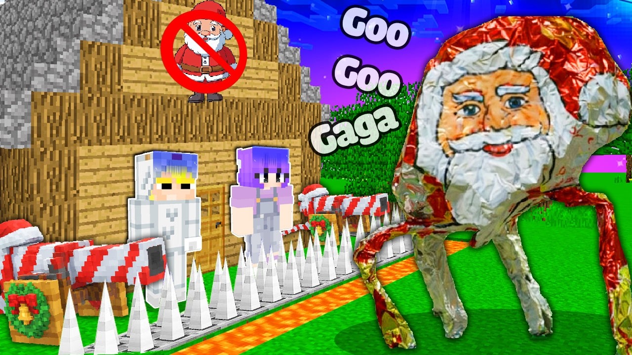 Tô Gà Xây Nhà An Toàn Chống Goo Goo Gaga.Exe Trong Minecraft
