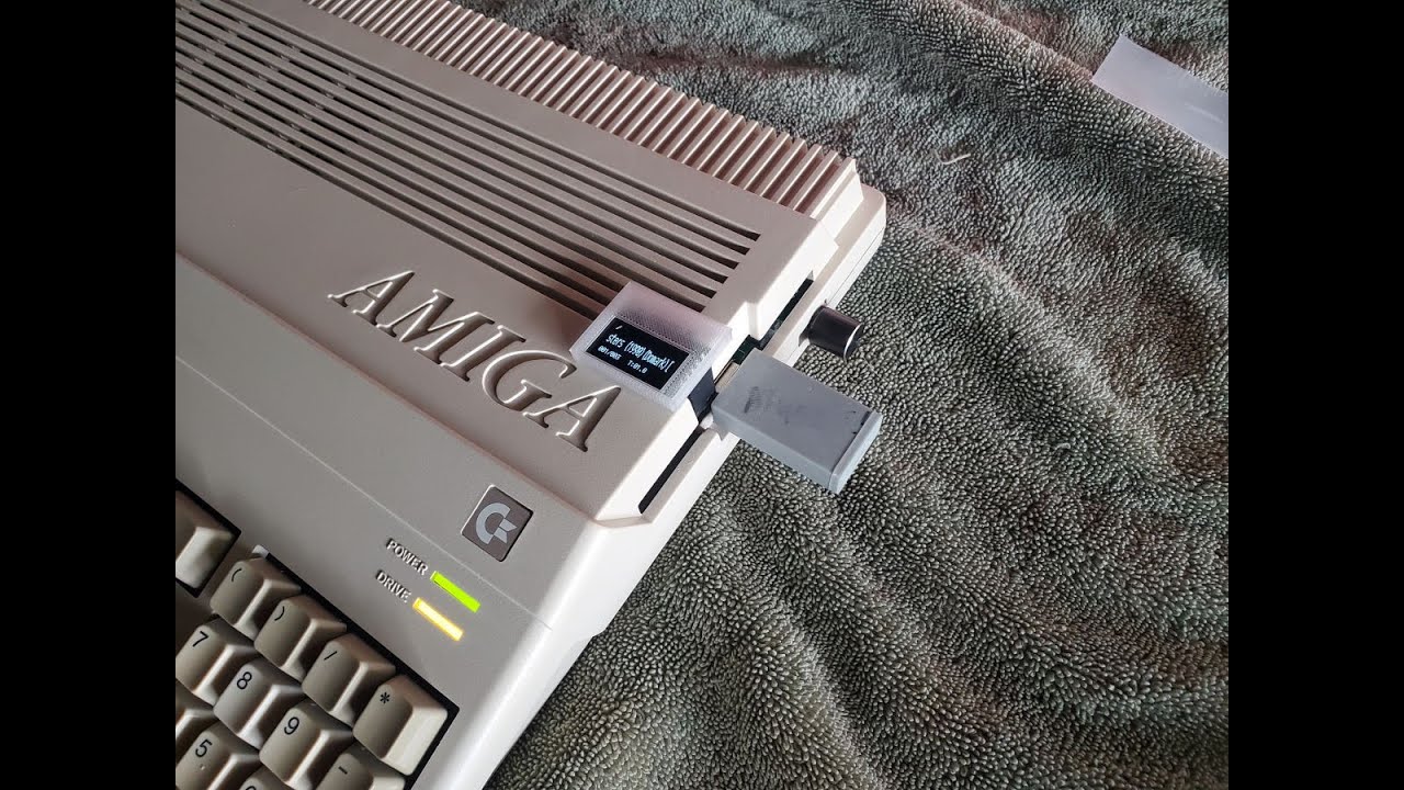 Мой новый Amiga 500 Gotek Mount