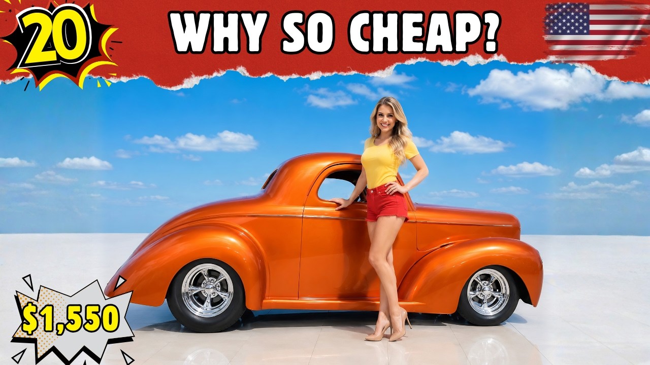 20 недорогих классических автомобилей на продажу от собственника сегодня