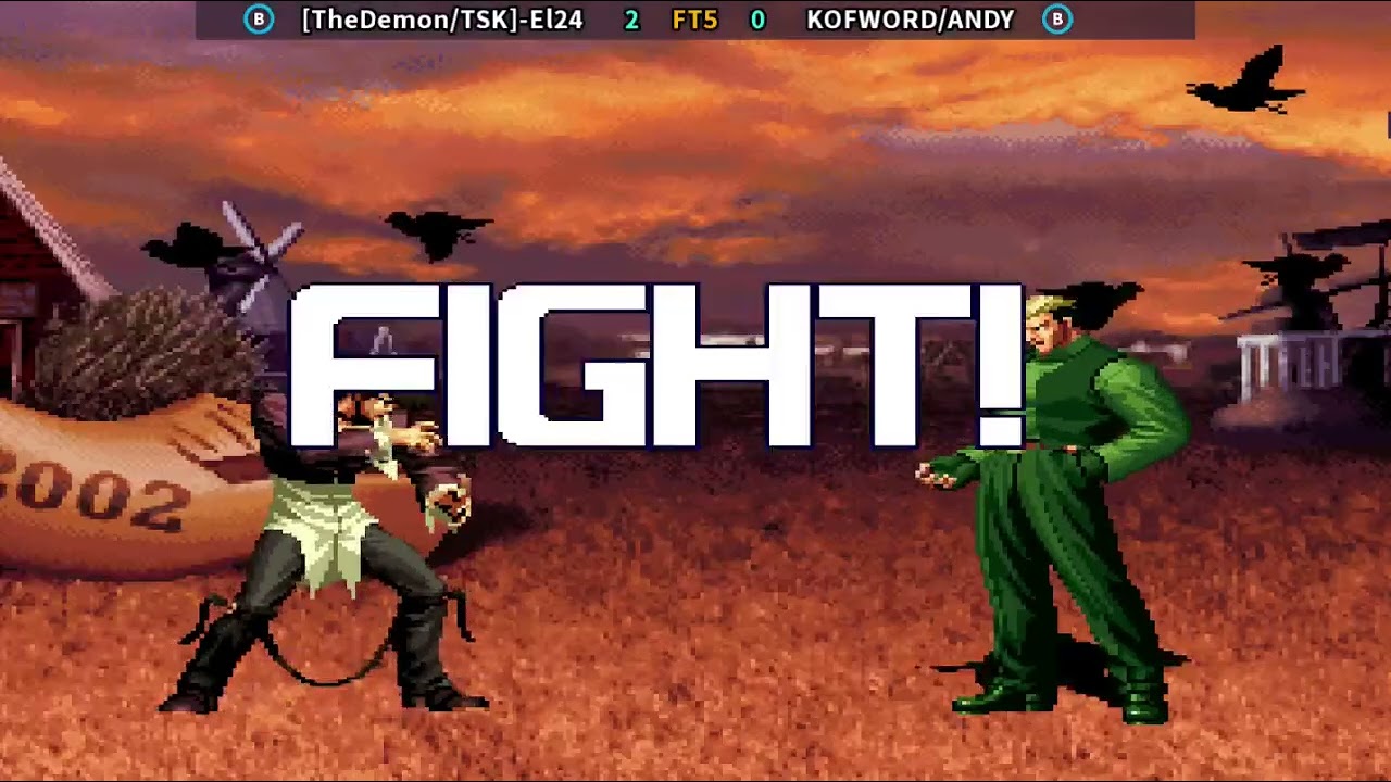 Kof 2002 plus Fightcade [TheDemon/TSK]-El24 vs KOFWIRD/ANDY