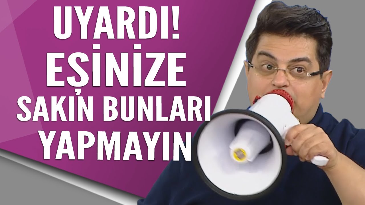 Eşinize başkalarının yanında bunları yapmayın. Zafer Akıncı uyardı!