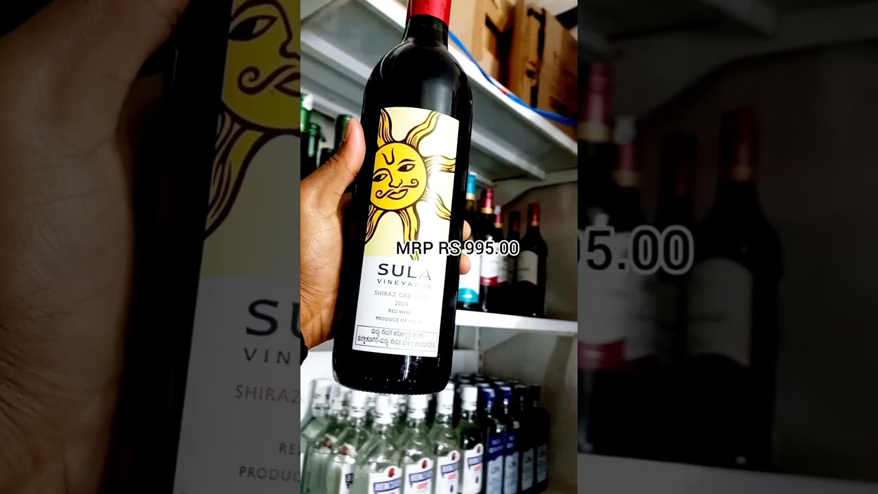 Sula Red wine 🍷 @ClassicBartender