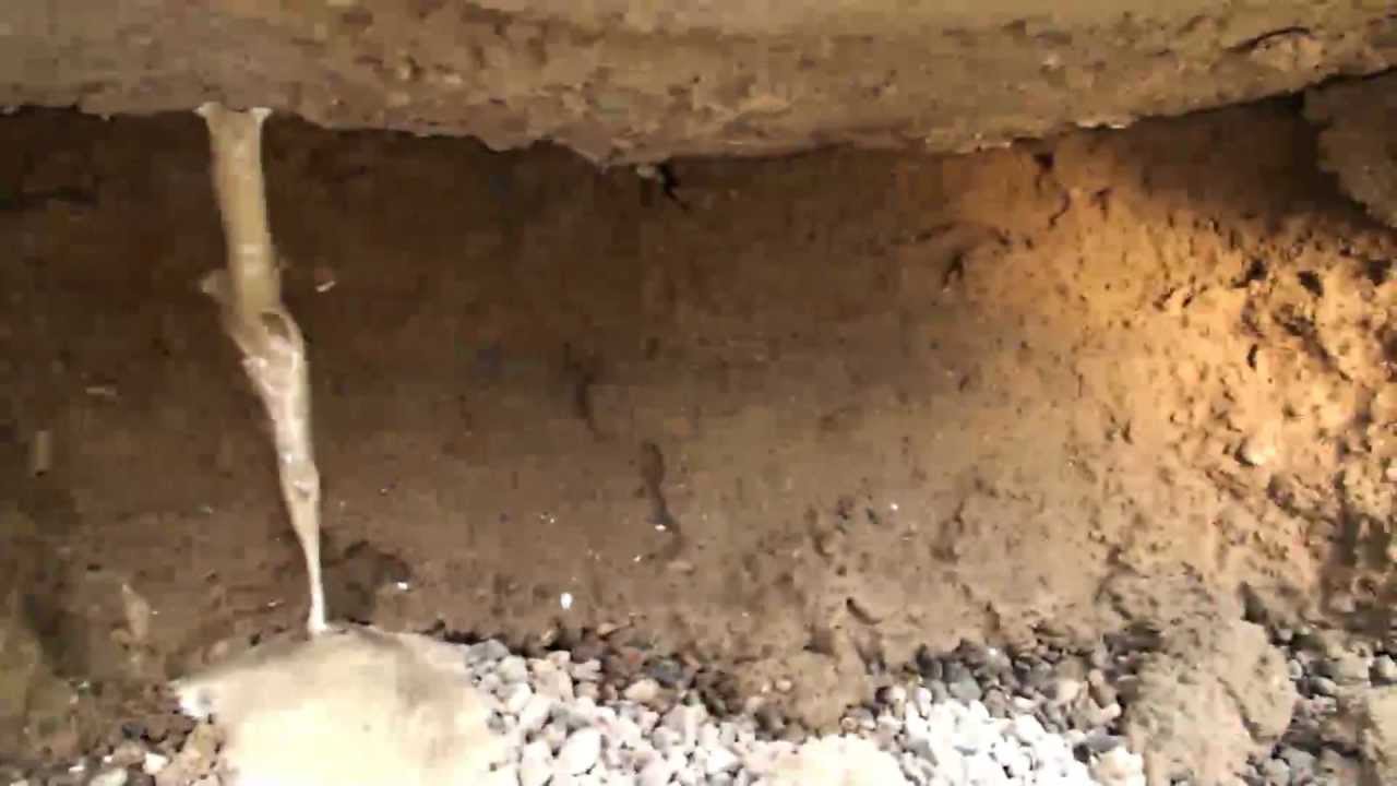Polyurethane Grout Soil Stabilization