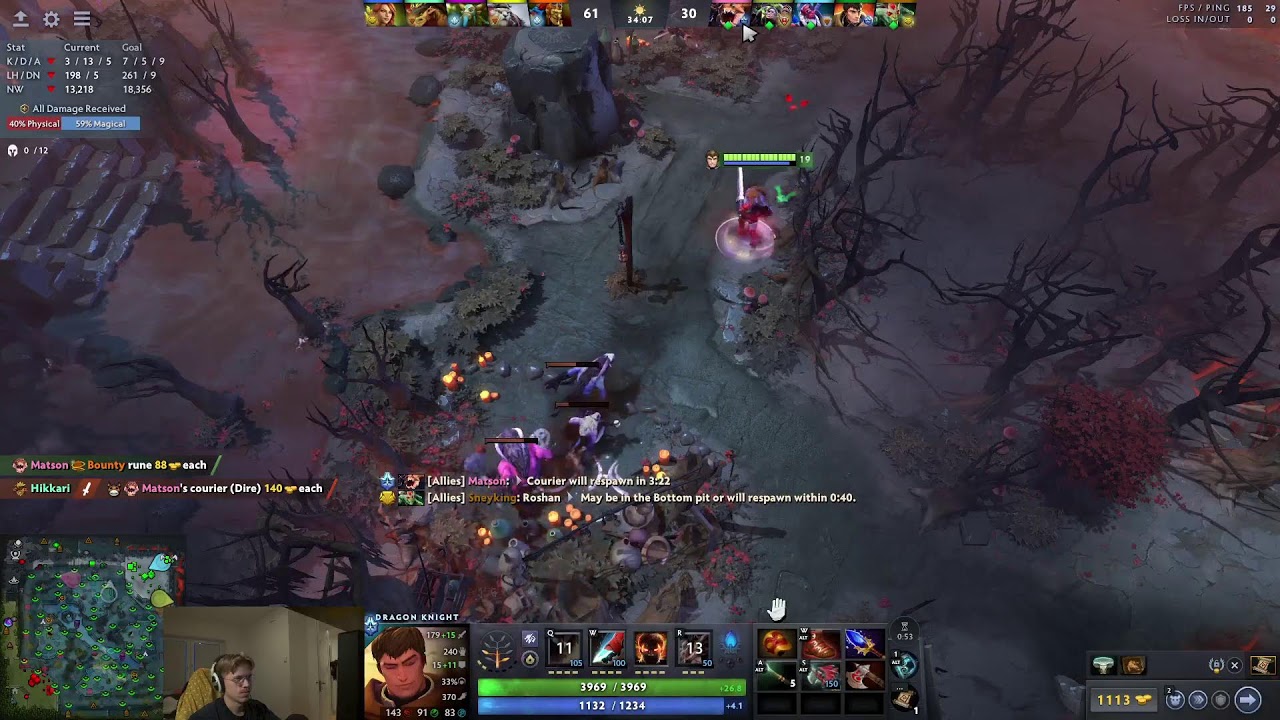 Topson playing ranked