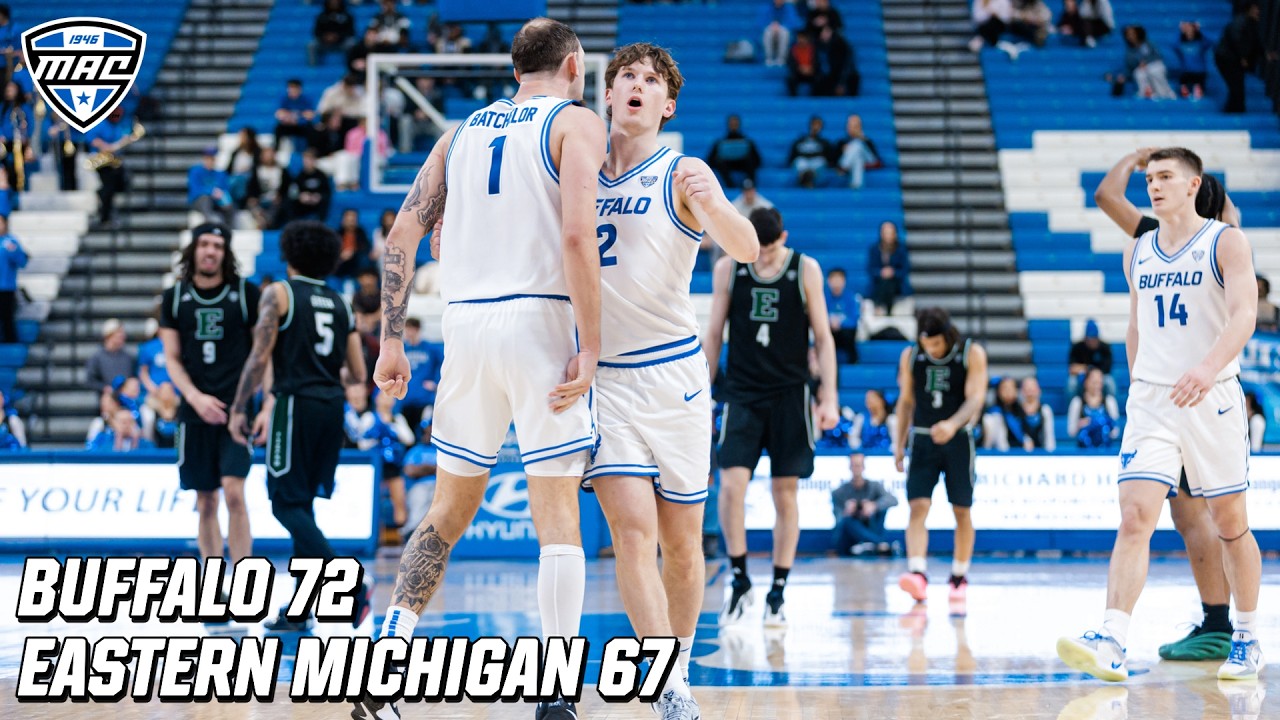 Buffalo Bulls vs. Eastern Michigan Eagles - Game Highlights