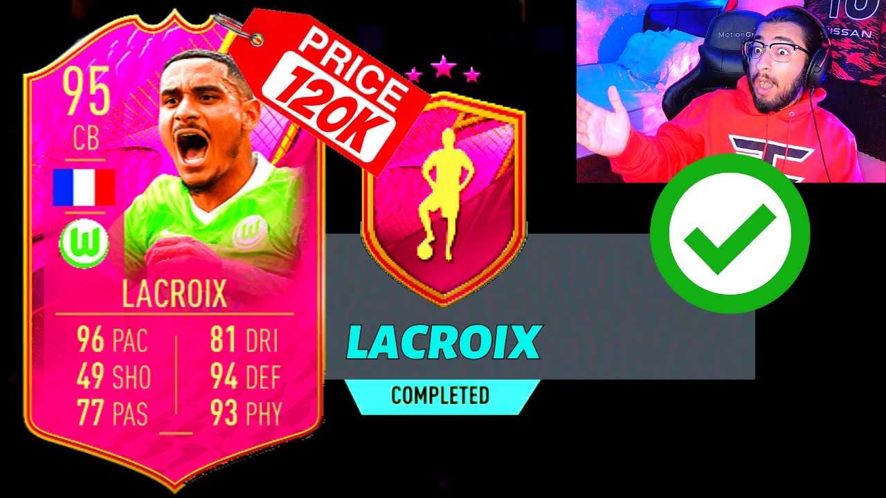FUTTIES February Favourite: Maxence Lacroix Sbc (Cheapest Way - No Loyalty)