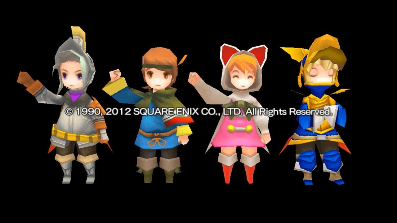 【3Dリメイク版】48　ファイナルファンタジー3　FF3　エンディング