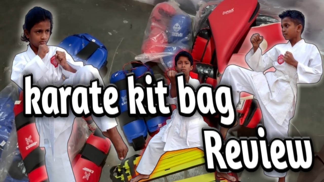 karate kit bag Review🥋For my village poor students🥋Important kit for karate players🥇🥈🥉