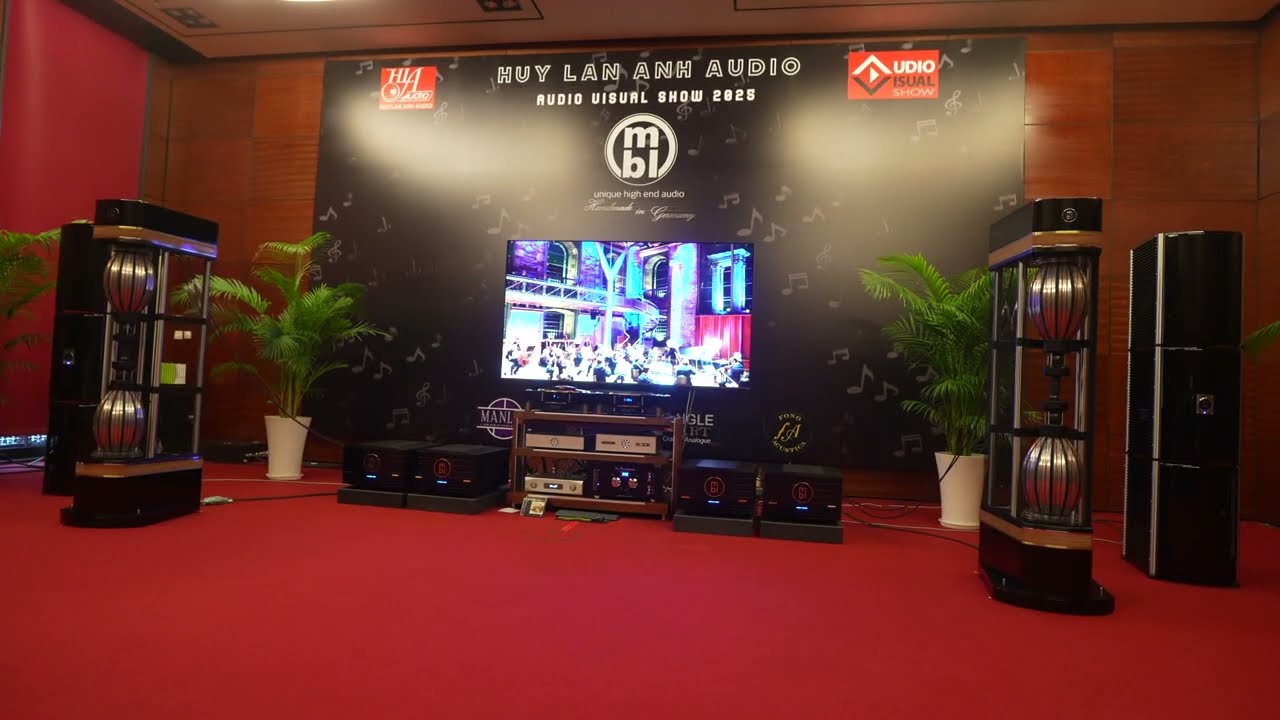 AV Show Hanoi 2025: Huy Lan Anh Audio — MBL 101 X-Treme MKII