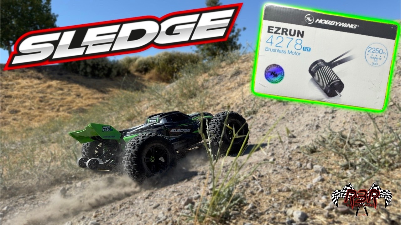 SLEDGE Gets HobbyWing Motor **UPGRADE**