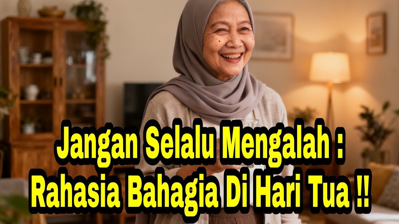 Ingin Bahagia Di Saat Tua ?? Inilah Rahasianya !!