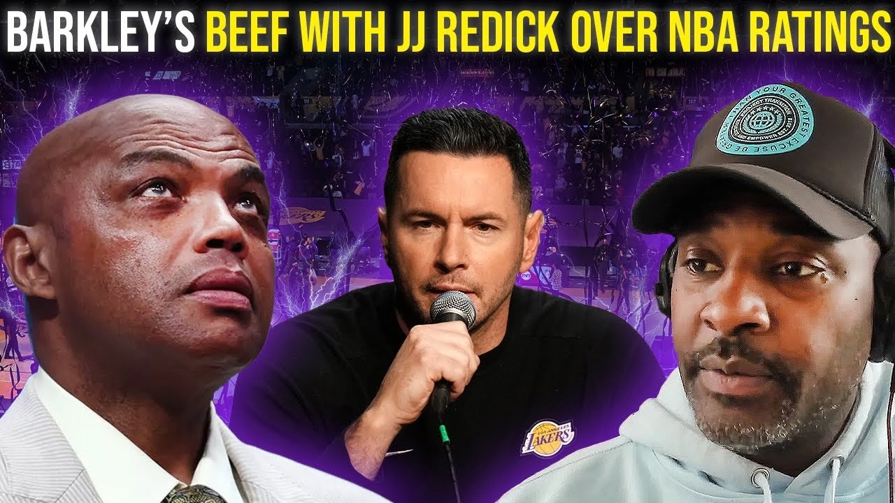 The Real Reason Behind Charles Barkley & JJ Redick’s Beef Over NBA Ratings Decline | Who’s Right? 🏀