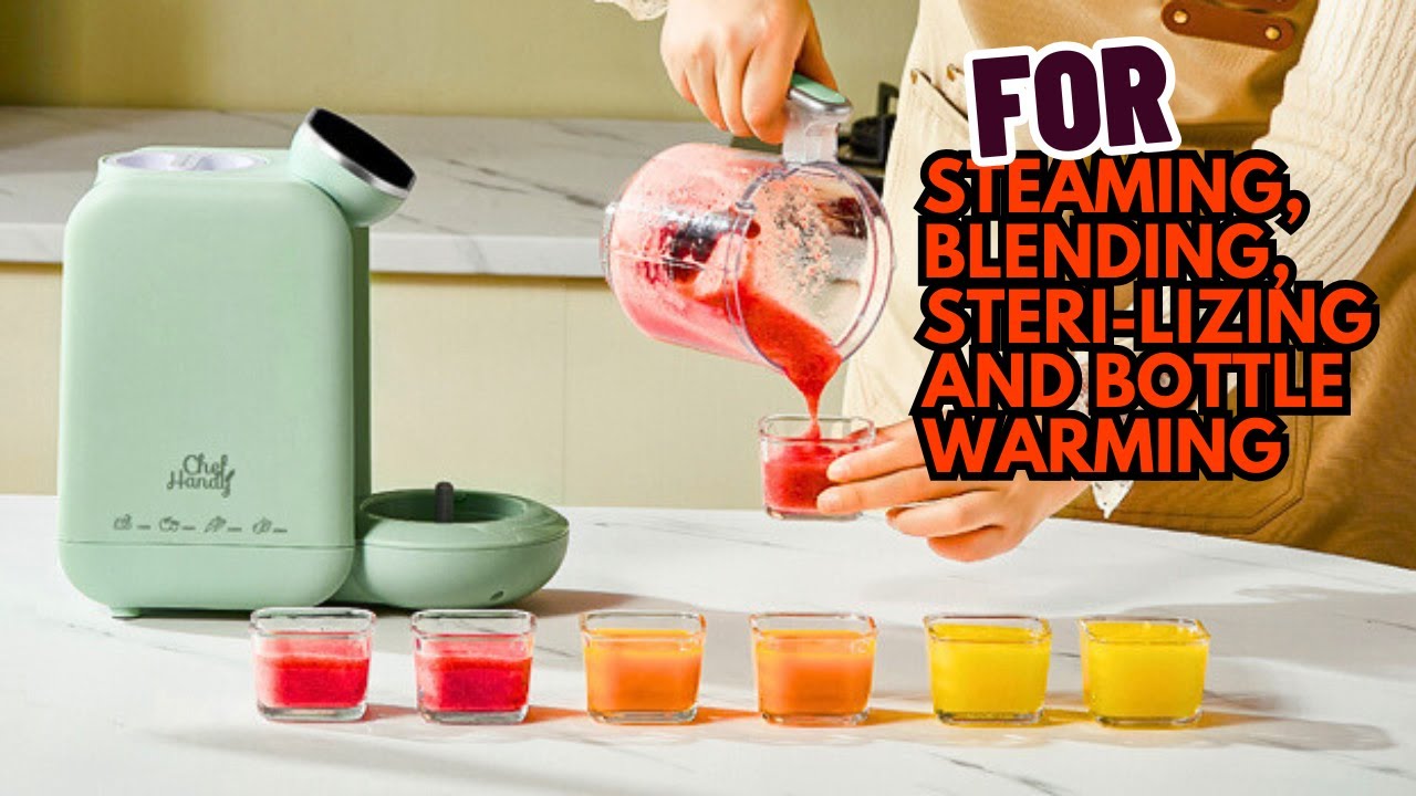 Chefhandy Baby Food Maker | Chefhandy 5 In 1 Baby Food Processor | Chefhandy Baby Food Processor