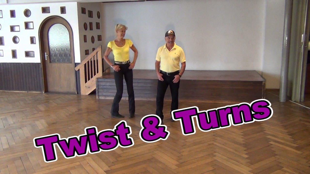 Twist & Turns Line Dance  Teach & Dance