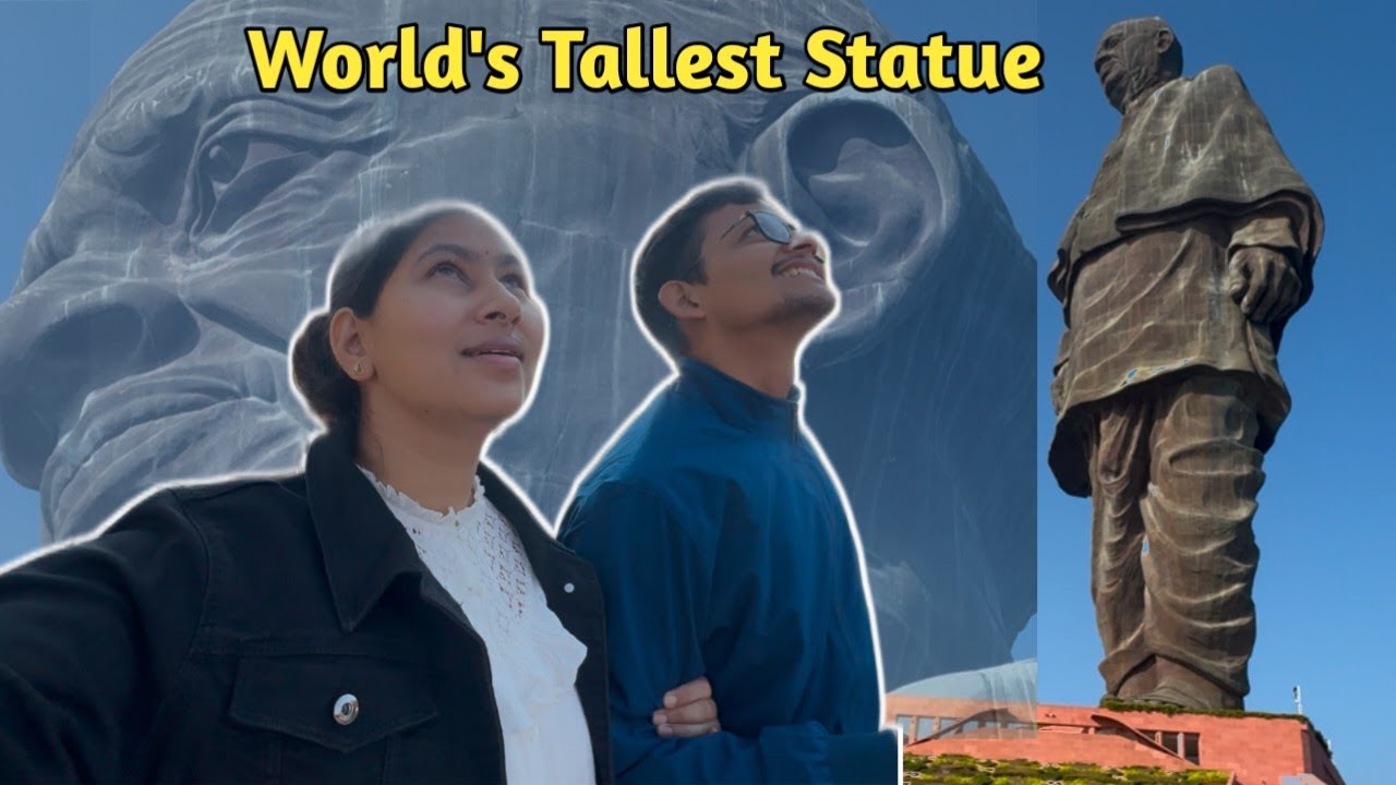 World's Tallest Statue😮 chale gaye😍|| Statue of Unity || Kanchan Tiwari