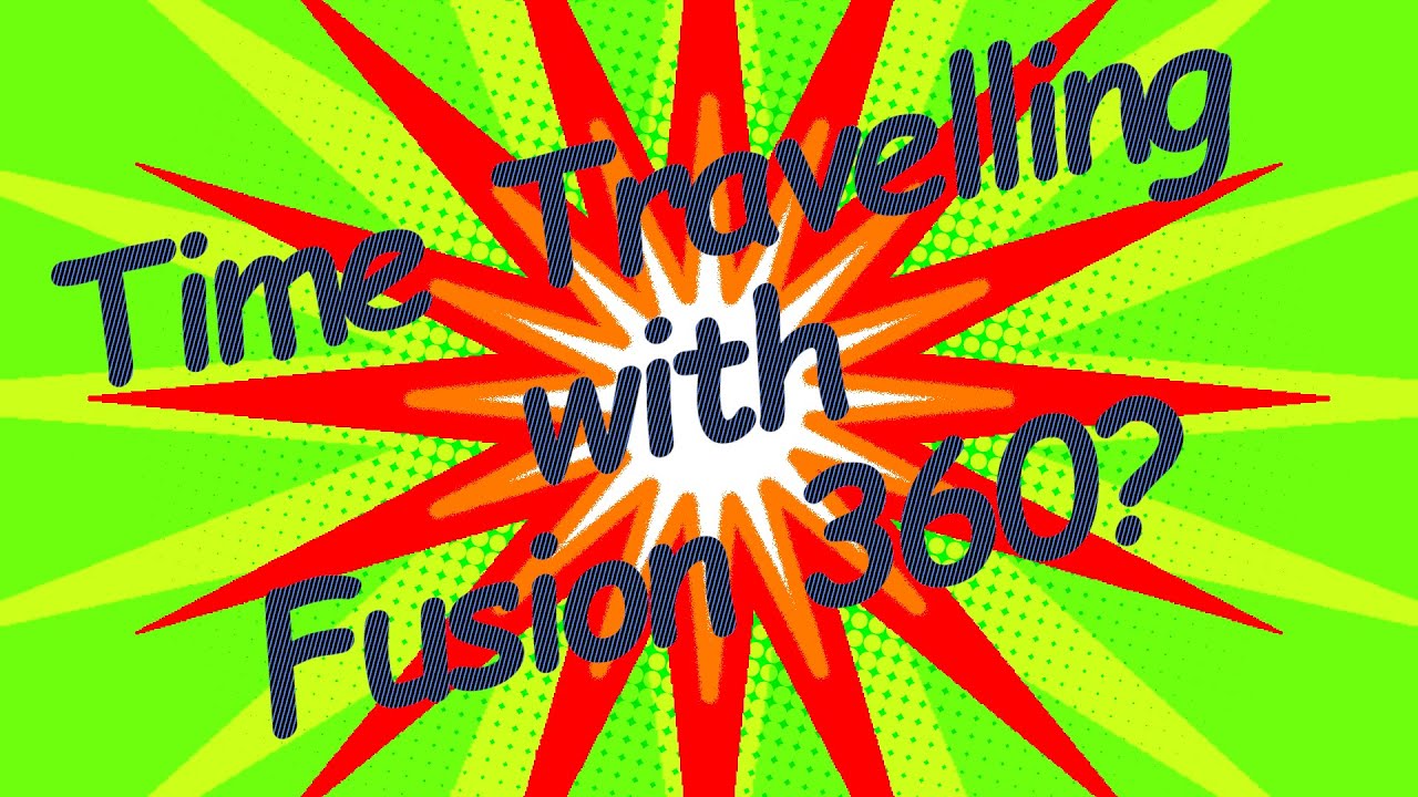 A Timeline Tip For Fusion 360