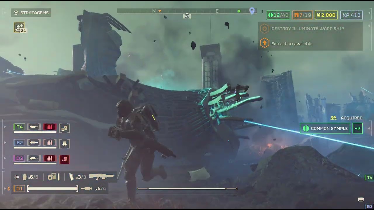HELLDIVERS 2 Myrium SND Dropships