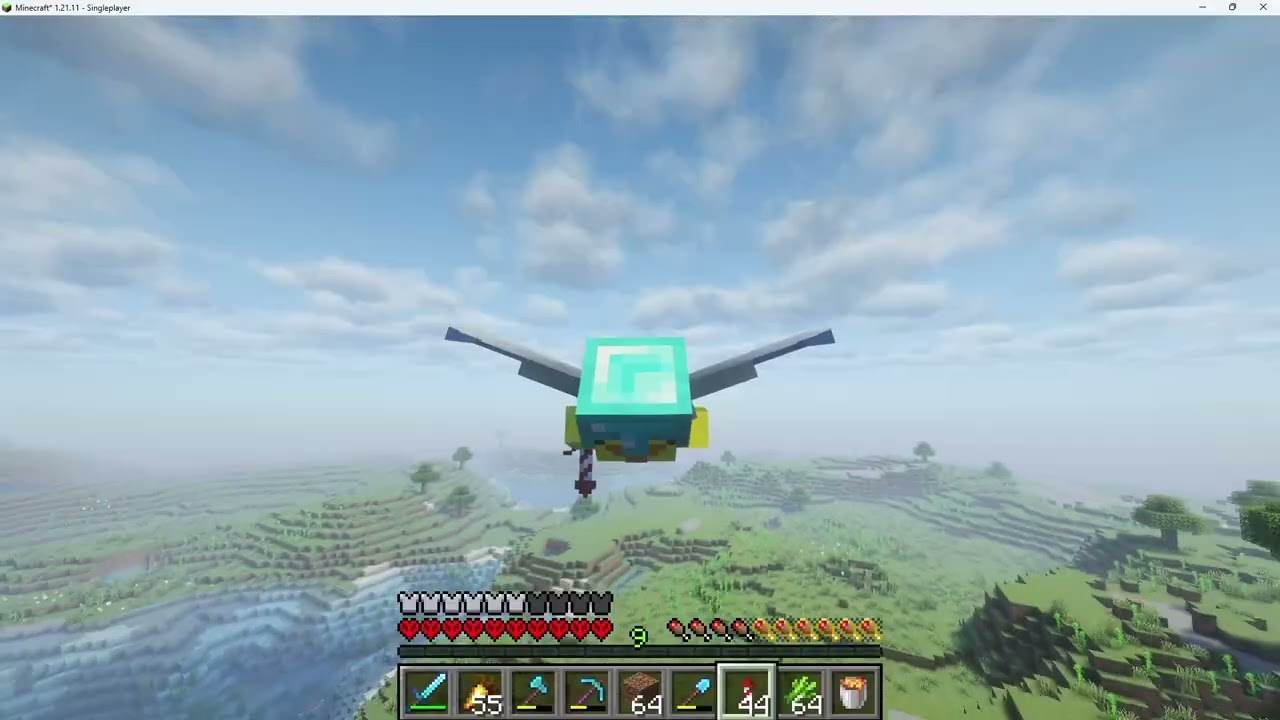 Talking about splatoon while playing minecraft part 3