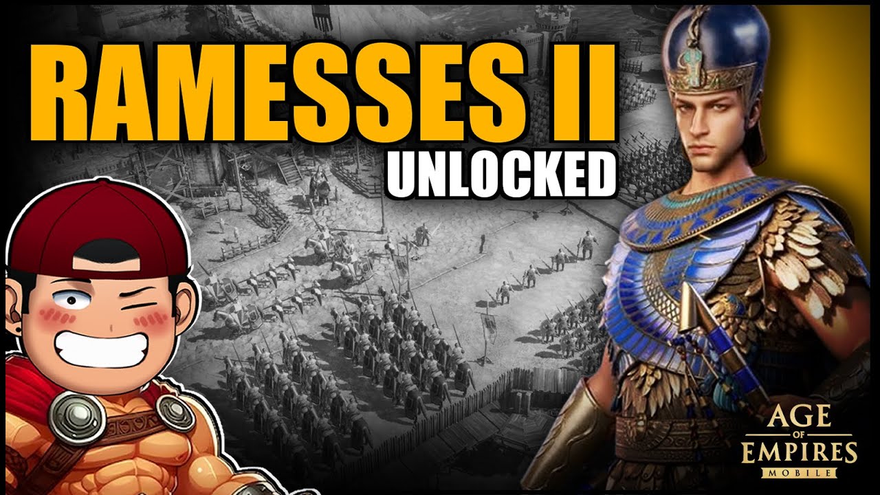 Join me in unlocking RAMESSES II - Age of empires mobile #ageofempiresmobile #aoem #aoemobile