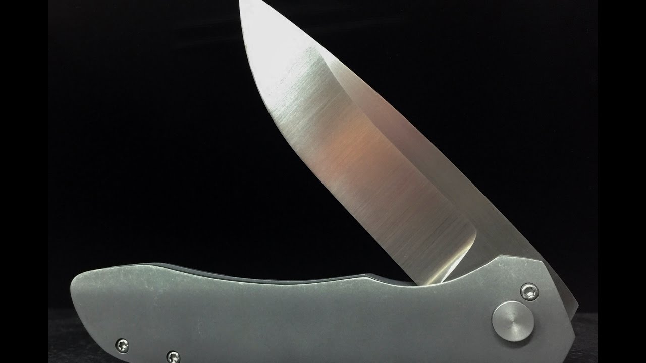 How To Make A Folding Knife #14 Fine tuning and blade grinding