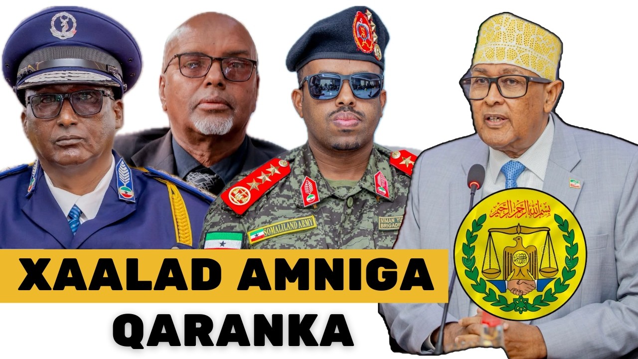Amniga Somaliland Oo Khatar Ku Jira: Cabdiraxmaan Axmed Omar Oo Ka Digay Dilalka Qorshaysan