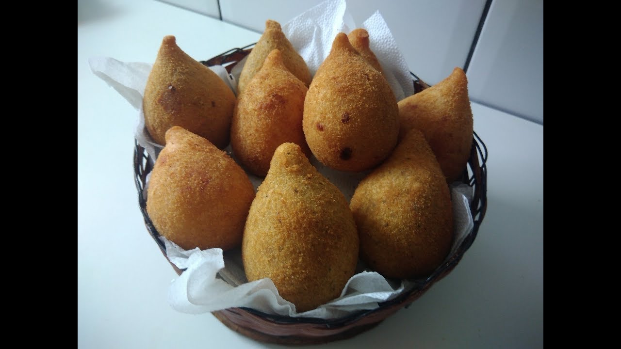 Coxinha Três Sabores Aprenda a Fazer e Ganhe Dinheiro. Está Incrível!
