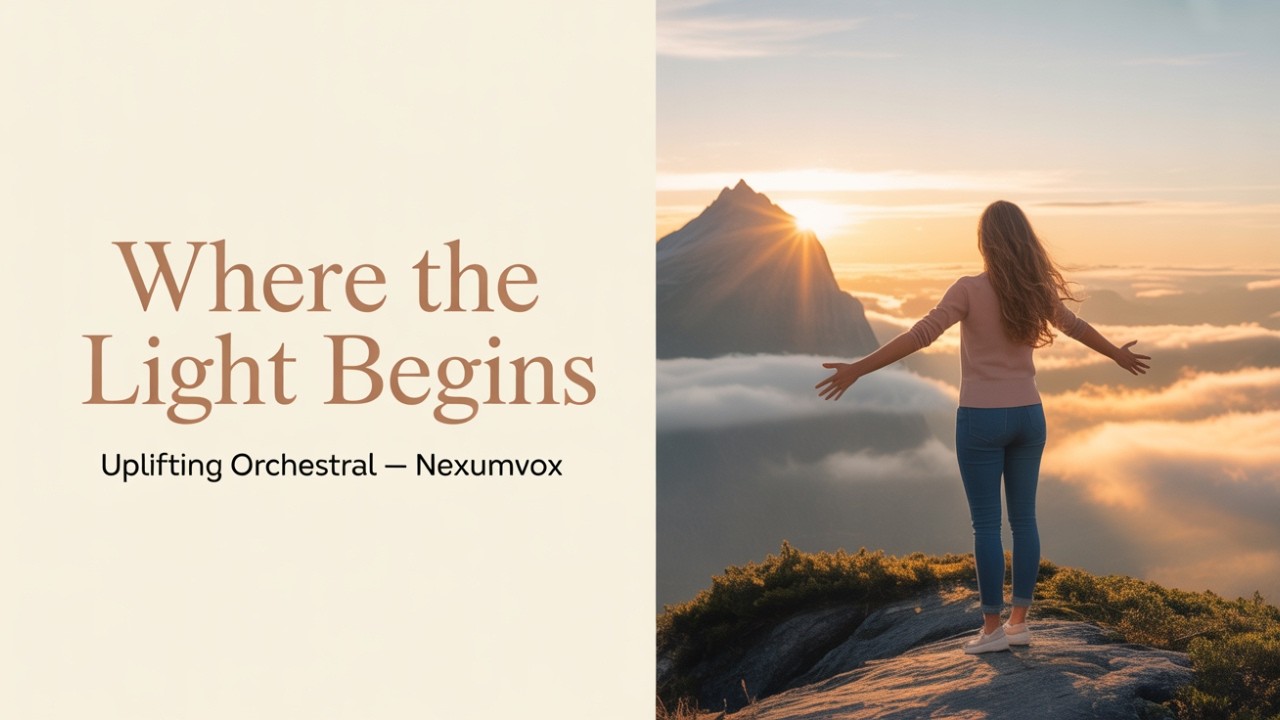Where the Light Begins – Uplifting Cinematic Orchestral | NexumVox (AI Inspirational Score)
