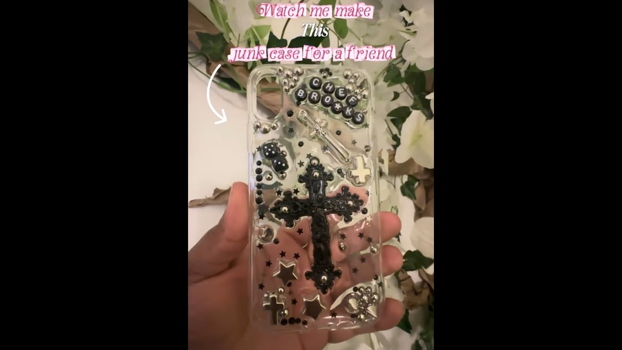 Make a junk case with me!!!!