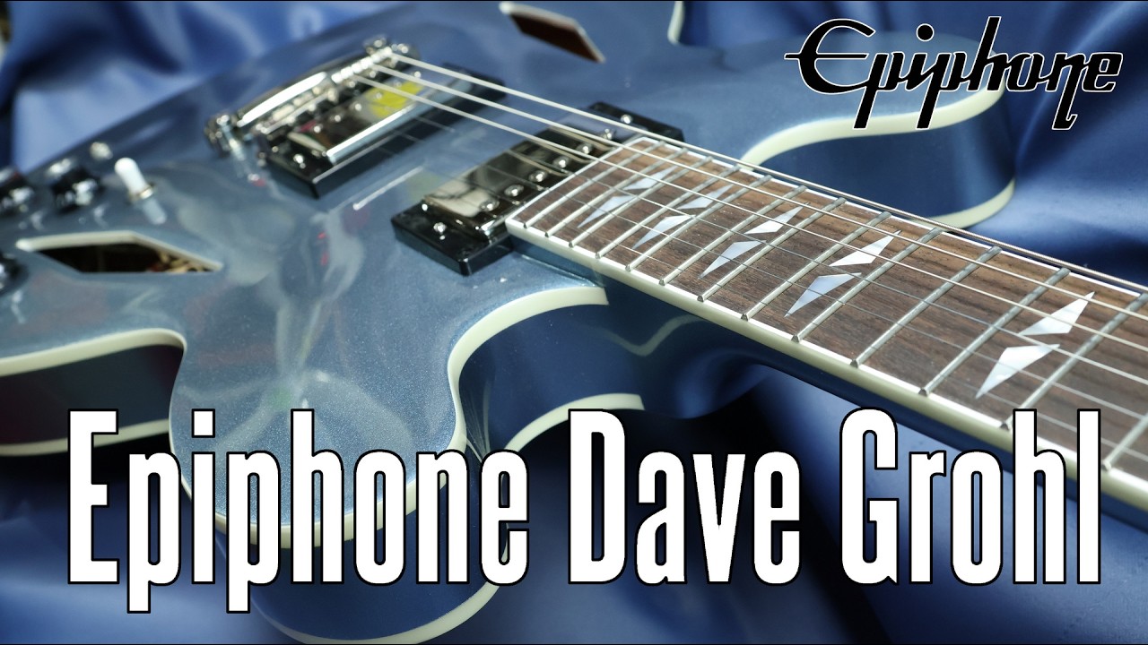 Epiphone Dave Grohl - Trini Lopez lubi to - FILMIKI O GITARACH