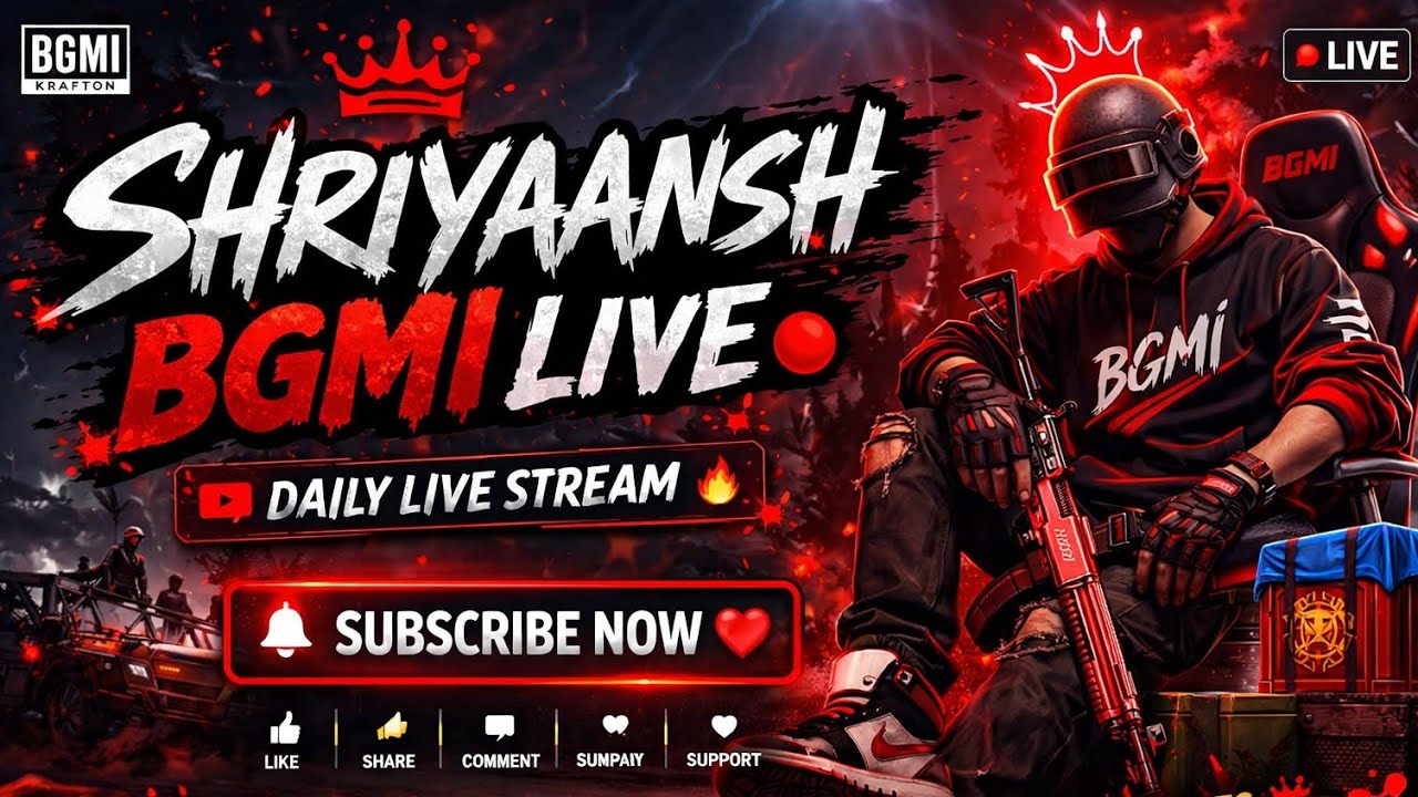Bgmi live now | @ShriyaanshYT07
