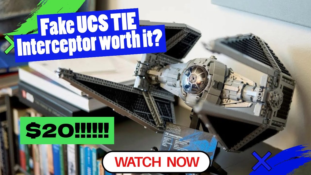 I spent $20 on FAKE LEGO on Aliexpress - UCS TIE Interceptor
