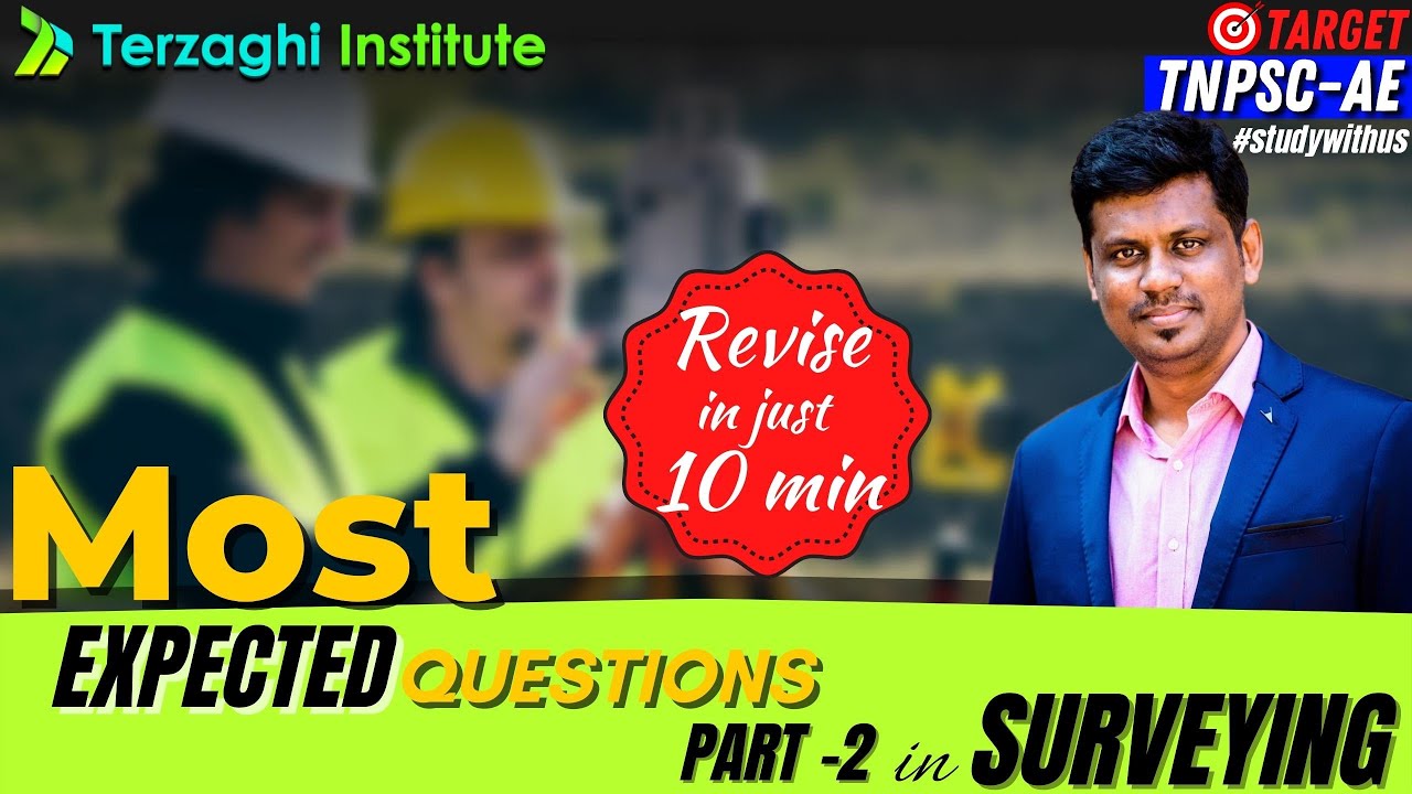 Most Expected Questions | Surveying - Compass Survey | TNPSC-AE 2022 | Terzaghi Institute