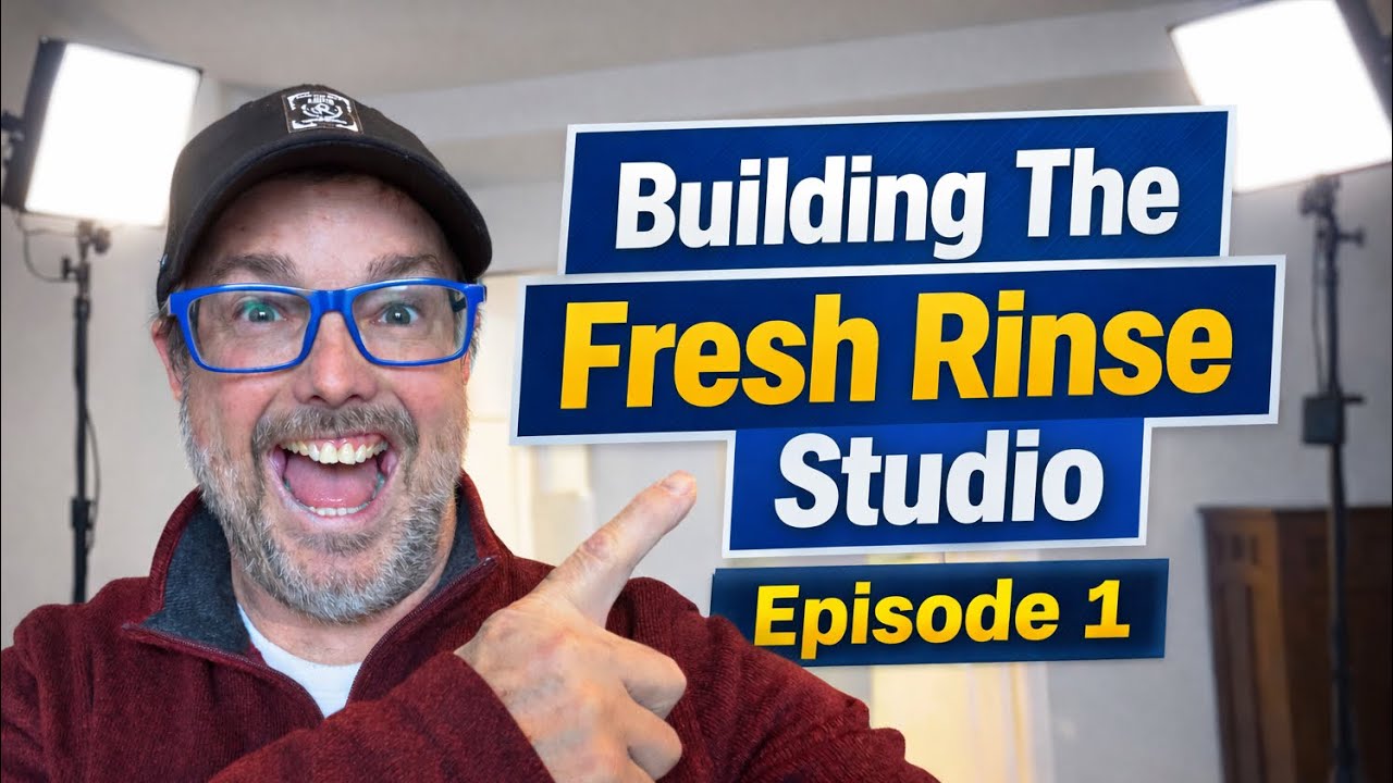 Building The Fresh Rinse Studio. Episode One