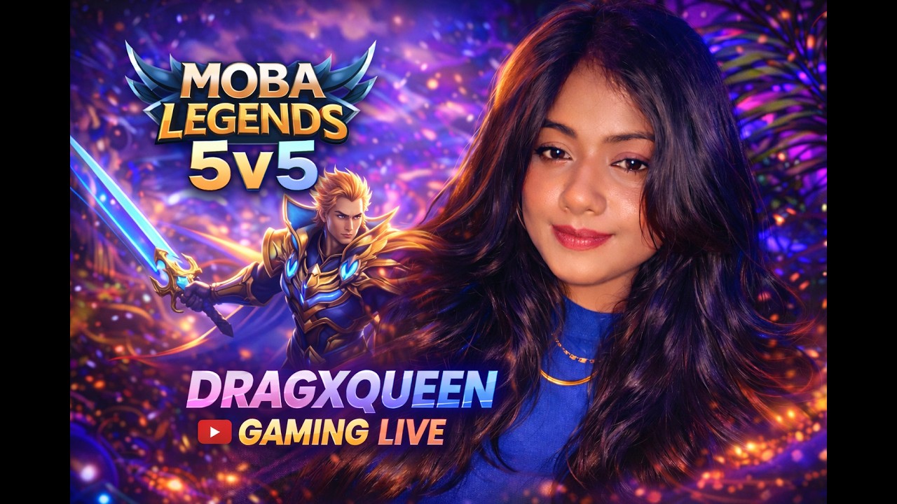 MOBA LEGENDS KHELE?? | DAY-4 | DRAGXQUEEN LIVE🔴