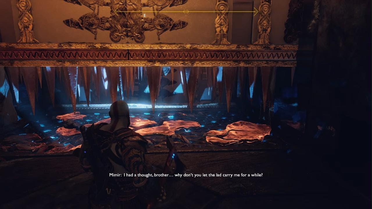 God of War ➰ Discovering Tyr's secret layer
