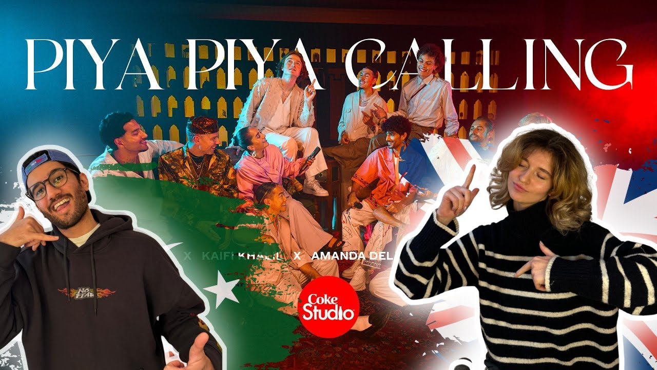 British 🇬🇧 x Pakistan 🇵🇰  Couple React to PIYA CALLING. Coke studio