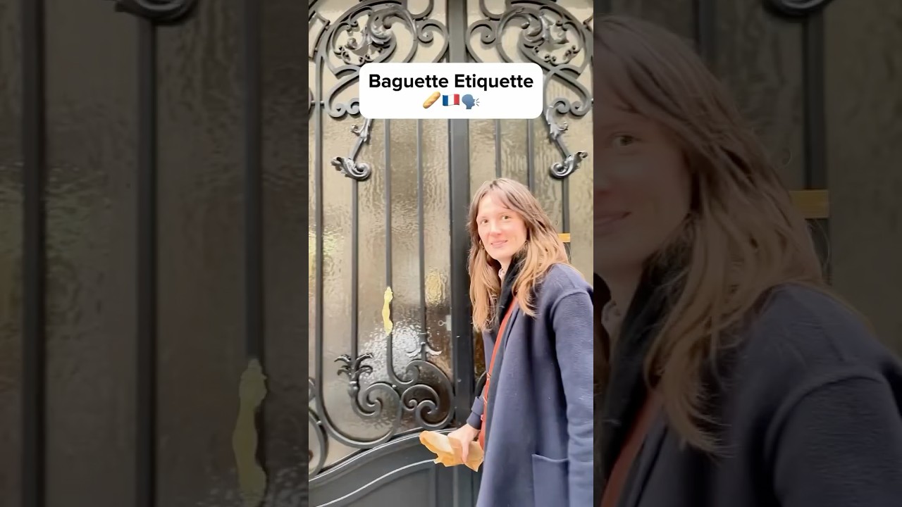 The French take their baguettes seriously! 🥖🇫🇷